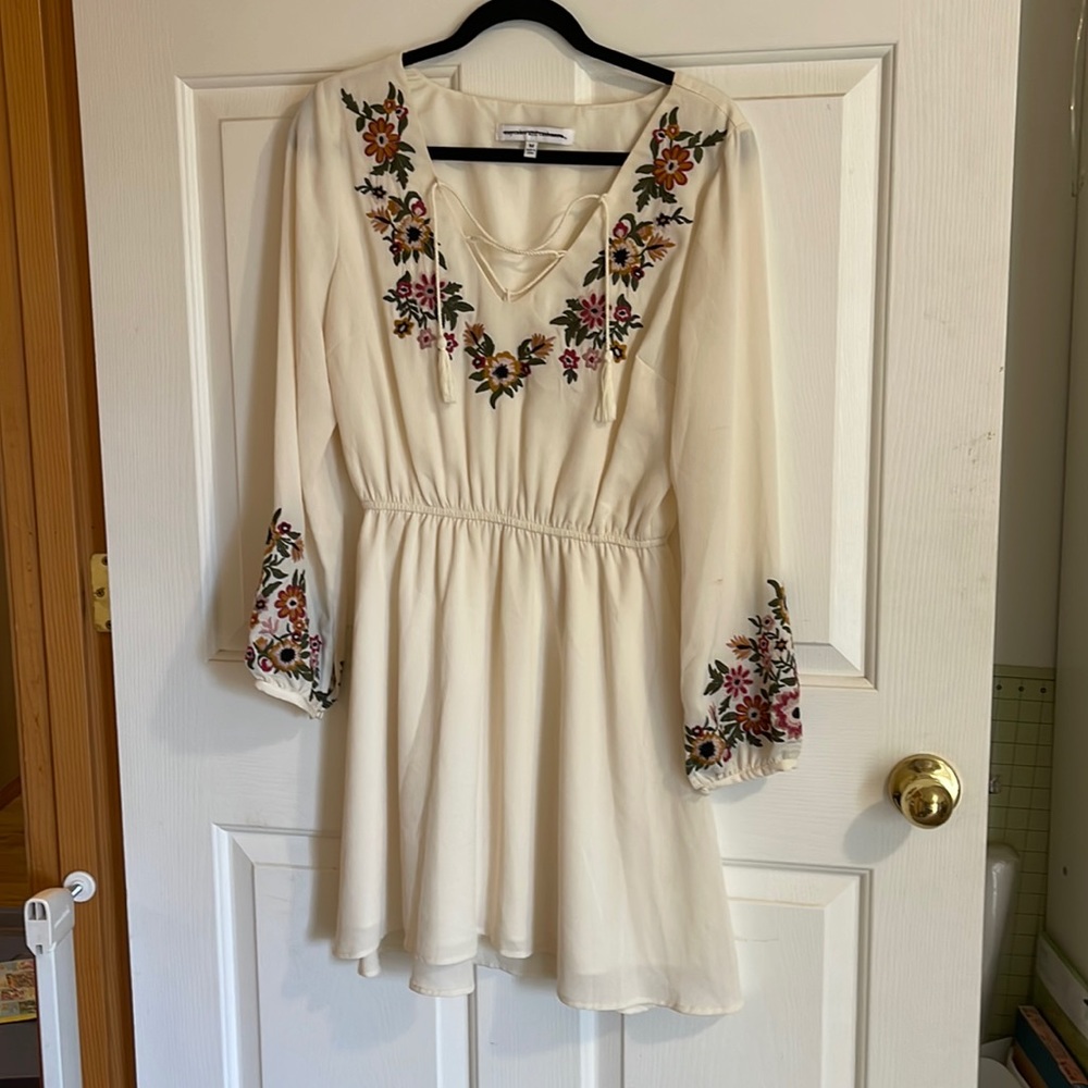 Cupcakes and cashmere embroidered dress